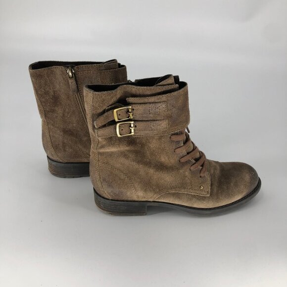 Franco Sarto Womens Panax Combat Shoes Size 7.5 - Picture 7 of 10